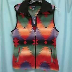 NWT CHAPS Fleece Vest